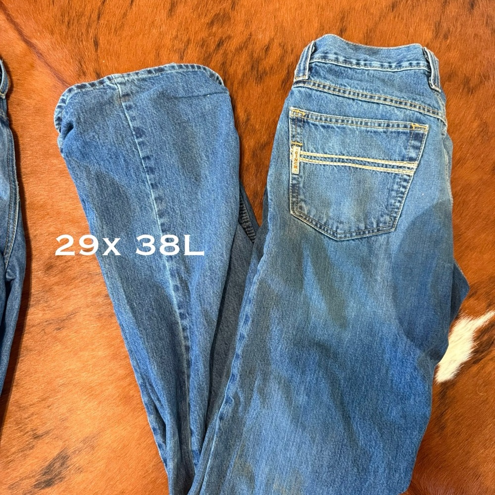 Cinch Blue Bootcut Jeans Classic Denim Style